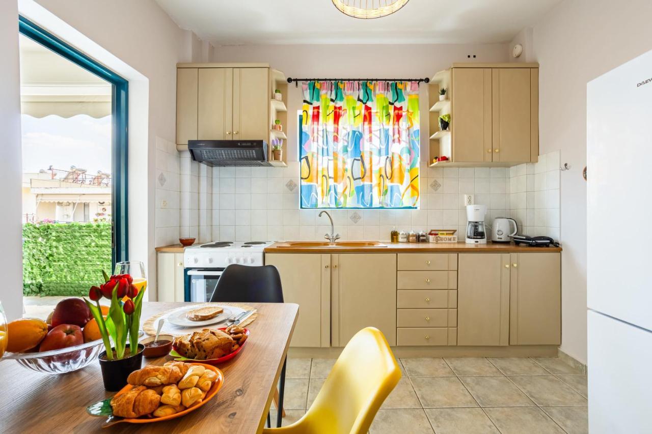 Jason City Escape - Cozy Urban Gem Kalamata Eksteriør billede