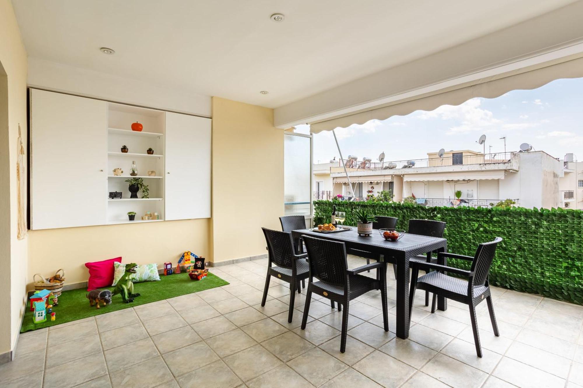 Jason City Escape - Cozy Urban Gem Kalamata Eksteriør billede